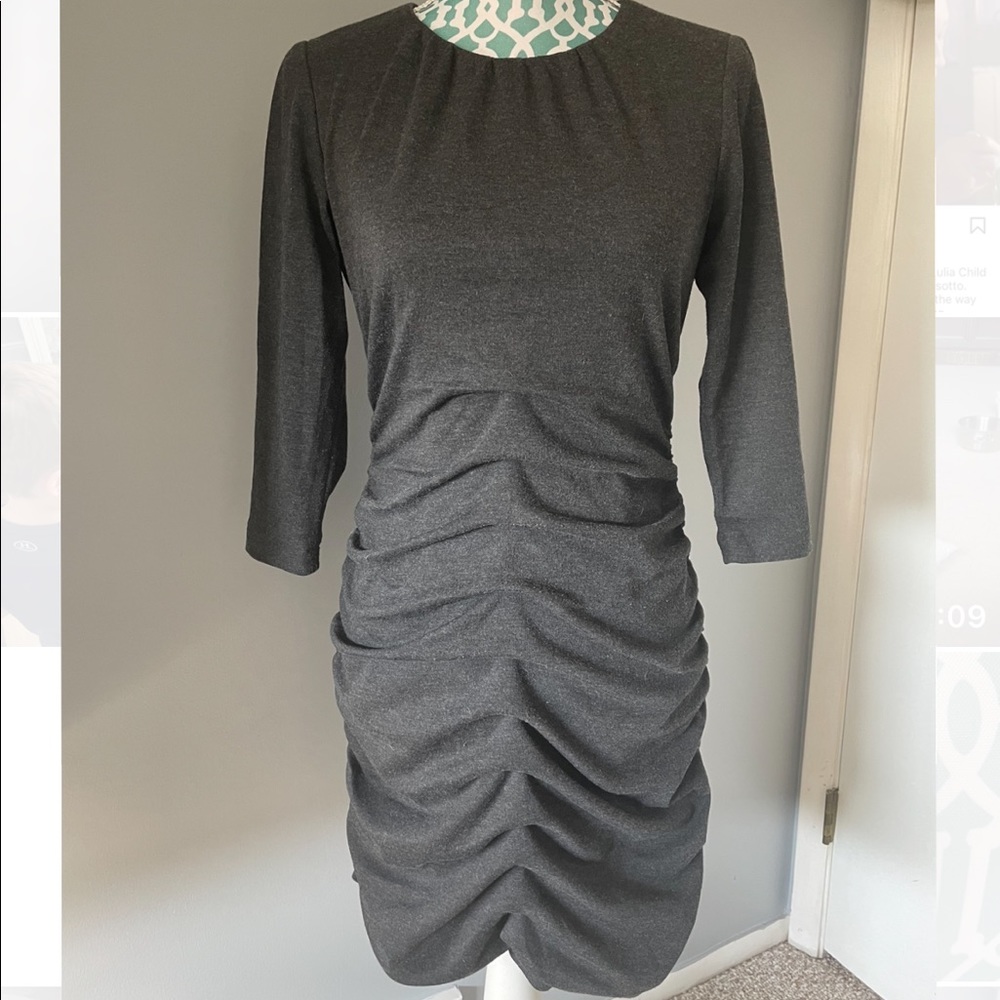 Taylor gathered dress